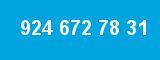 924 672 78 31 924 672 78 31